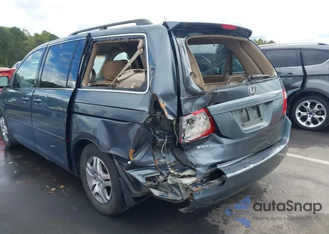 2006 Honda Odyssey Ex z USA, uszkodzony, nr VIN 5FNRL38406B402988